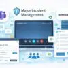 major incident management in Microsoft Teams with ServiceNow